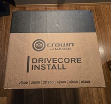 Crown DCi 2 600 DriveCore Install Power Amplifier 2-Ch 600W Class D Rack Black