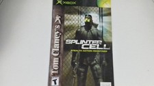  Manual Only Splinter Cell - Microsoft Xbox