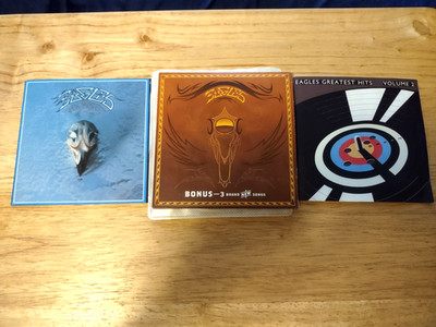 The Eagles 3 CD Lot Greatest Hits Vol 1 & 2 and 3 Song Bonus CD - No Cases