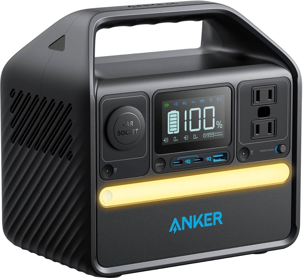 Anker SOLIX 522 Portable Solar - Black | eBay