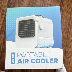 Portatif Air Conditionneur réglable multi-vitesse Air Remplir le dessus de l'évent blanc/noir