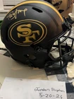 Steve Young Signed San Francisco 49ers Speed Authentic Eclipse NFL Helmet
