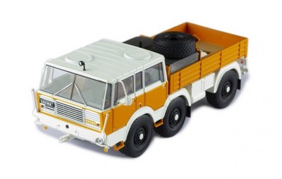 IXOMODELS - TATRA 813 6x6 1968 Orange & White - 1/43 - IXOTRU039.22