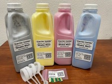 400g x 4 Toner Refill for Konica Bizhub C458, C558, C658 TN514 4 chips