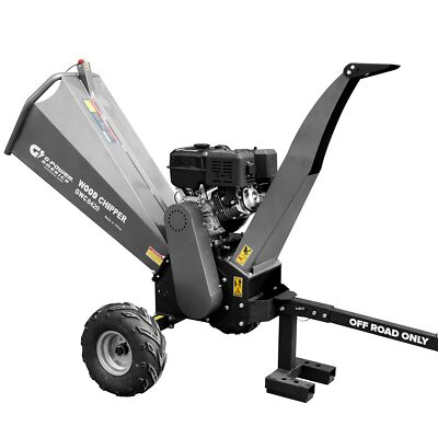 #ad #ad G Power America Wood Chipper TIRE 16 6.5 8in Chipper 40quot; Removable Tow Bar $2449.99