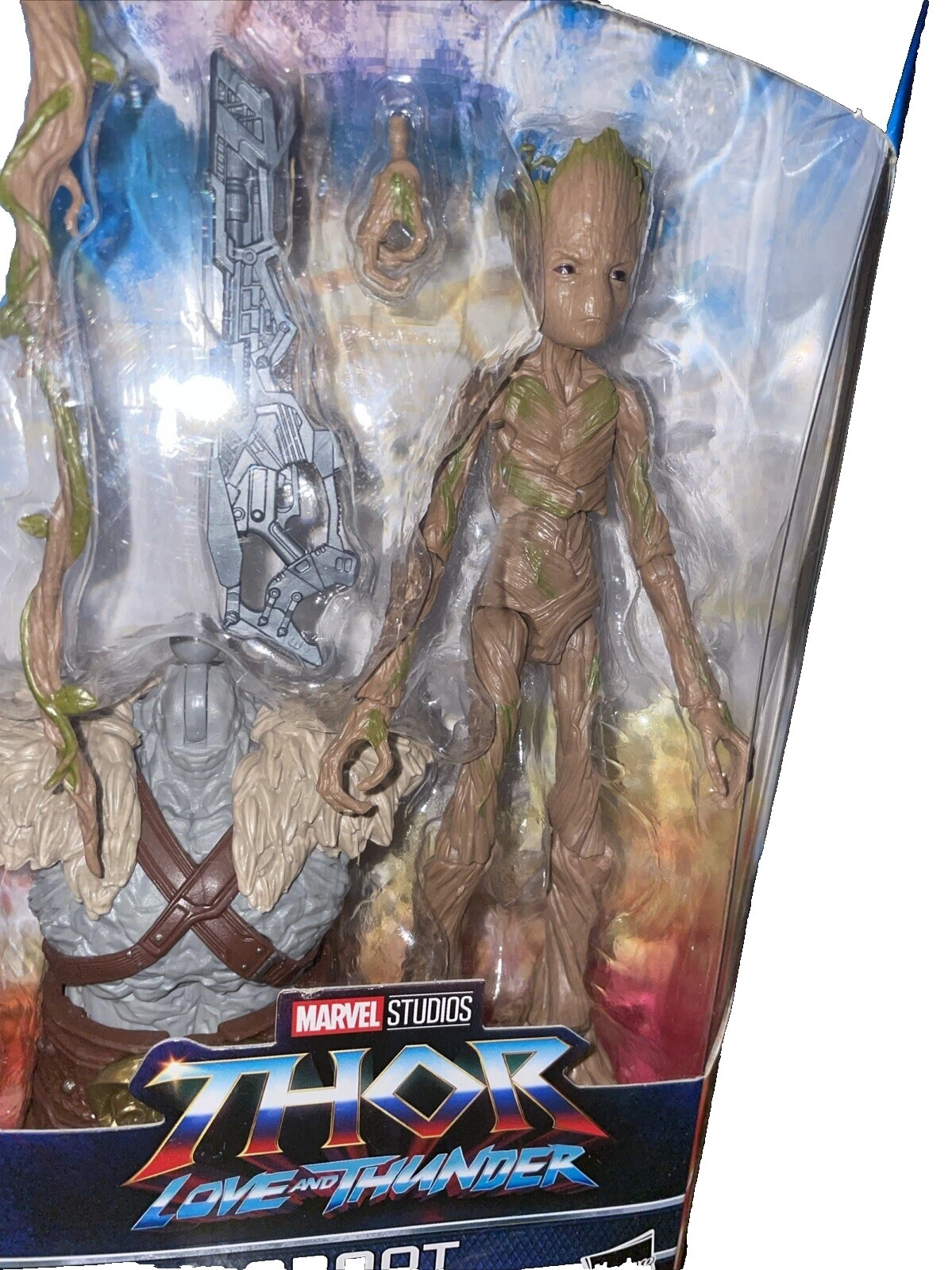 Figuras de acción de plástico Hasbro Groot y accesorios