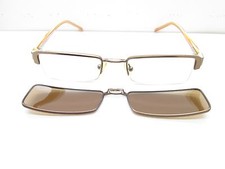 Takumi T9670 Eyewear FRAMES w Sunglass Clip-On 49-19-135 Rectangle TV6 32624
