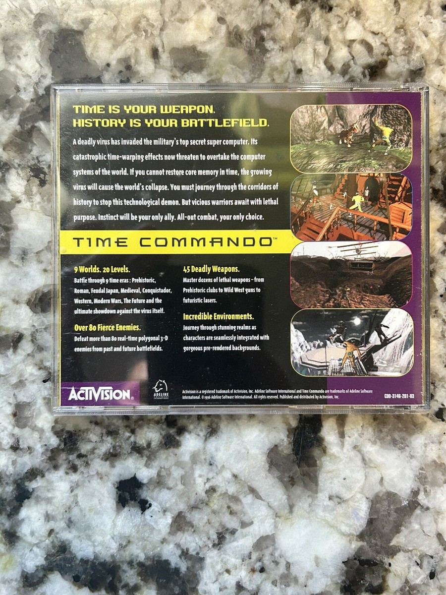 Time Commando (PC, 1996) 47875109452| eBay