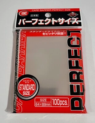 KMC Perfect Size - 100 Soft Inner Sleeves - MTG Magic Pokémon - New OVP Sealed