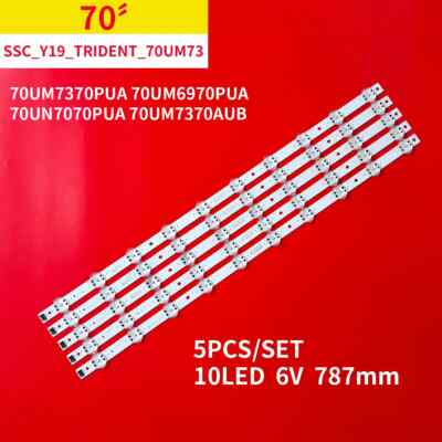 LED Strips For LG TV 70UM7370PDA 70UN6950ZUA 70UP7070PUE 70UM7100PLA 70UM73