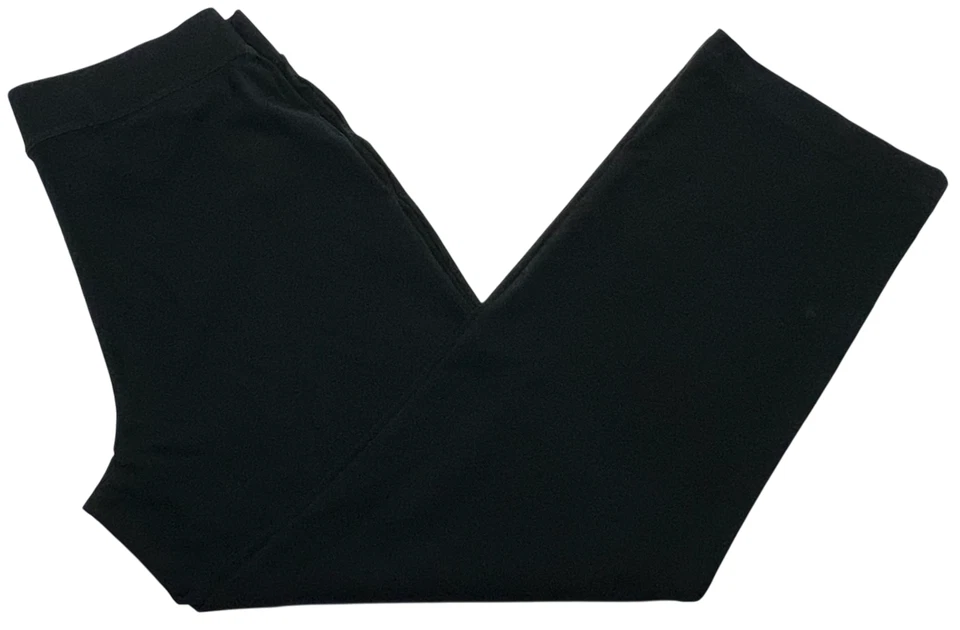 Pantalones Lands End para mujer XL/18T negro estrella de mar pierna recta tirar de algodón elástico Foto 3 de 4