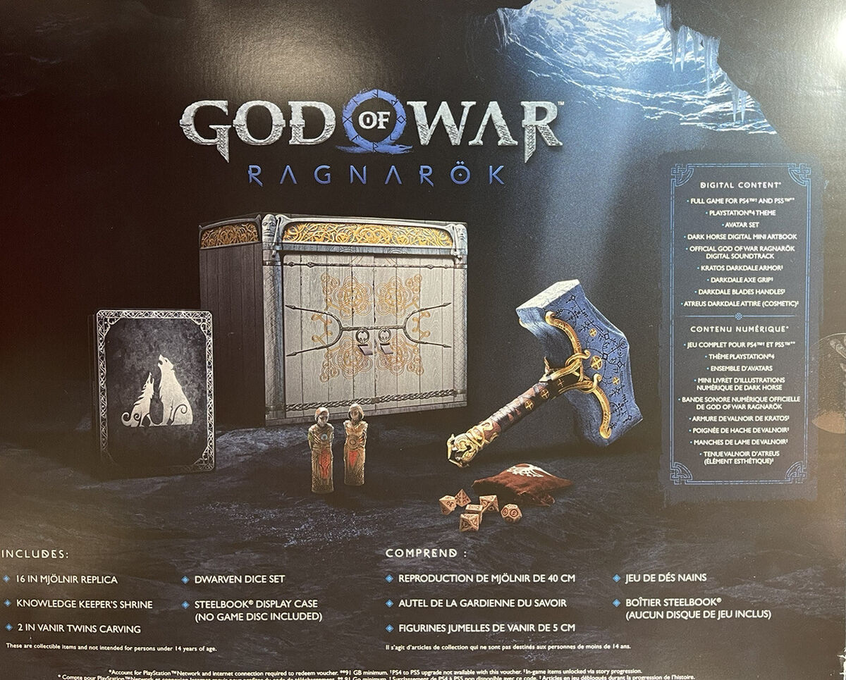 God of War Ragnarok Collector's Edition – PS5 & PS4 - Games