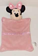 Disney Minnie Mouse Pink Plush Baby Security Blanket Lovey Just Play
