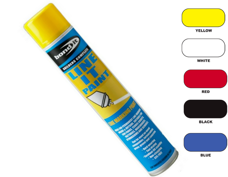 Line Marking Spray Paint Hard Wearing Quick Drying Lead Free Interior