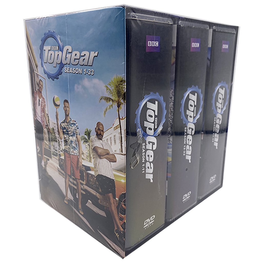Top Gear DVD セット 12枚 Top Gear Seasons 1-33 [DVD Set] New & Sealed, Free Shipping