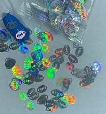 Holographic Football Nail Glitter 8MM | 1 TSP | Gel Nail Art & Acrylic