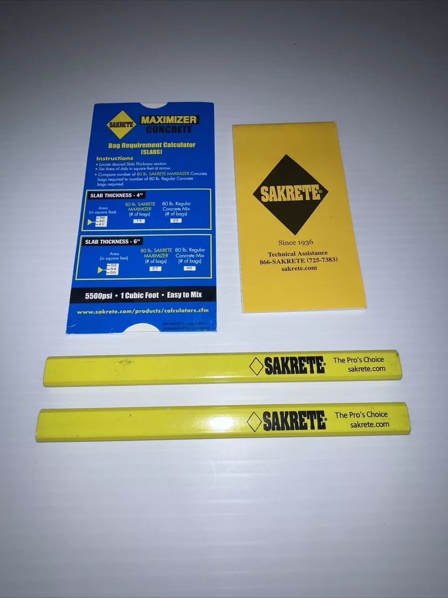 Sakrete calculator on sale