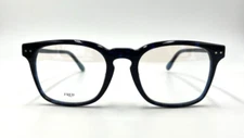 Authentic FRED FG50006U 092 Shiny Dark Blue Havana Demo Lens Eyeglasses - 54 mm