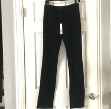 NWT Women  s ELIE TAHARI TABATHA Size 2 Straight Leg Black Dress Pants MRSP 398