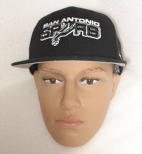 NWOT-Unused-San Antonio Spurs Black Baseball Cap/Hat 