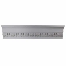 White Cornice Urethane  94" L  Hayes Ornate Renovators Supply