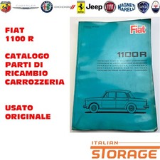 FIAT 1100 R CATALOGO PARTI DI RICAMBIO CARROZZERIA USATO ORIGINALE