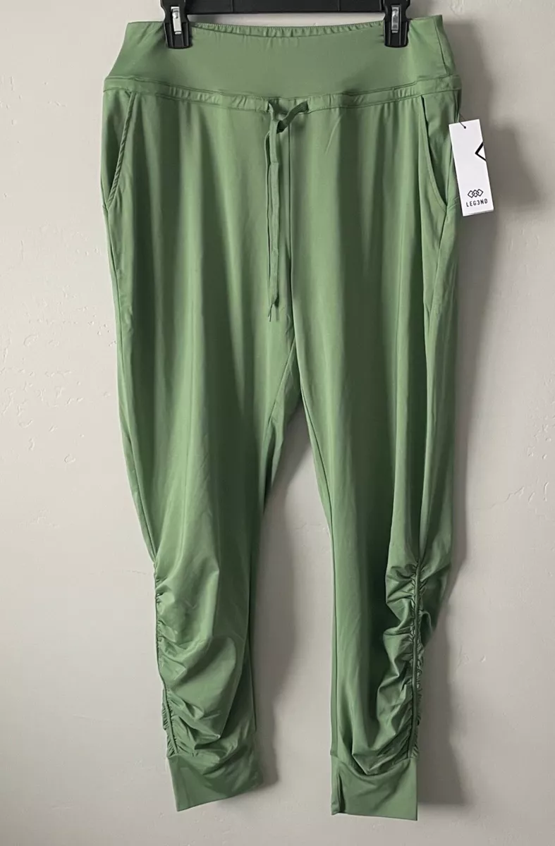 Ruched cheap active pants