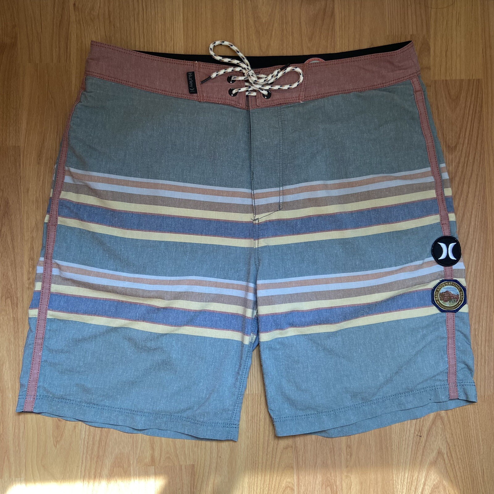 Hurley & Pendleton Badlands National Park Rare Surfing Swim Trunks Men’s 31