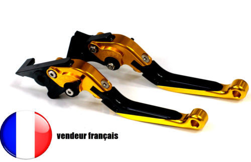 Leviers levier lever Repliable Frein Embrayage HONDA VFR 800 VTEC 2002 2015 02  - Photo 1/3