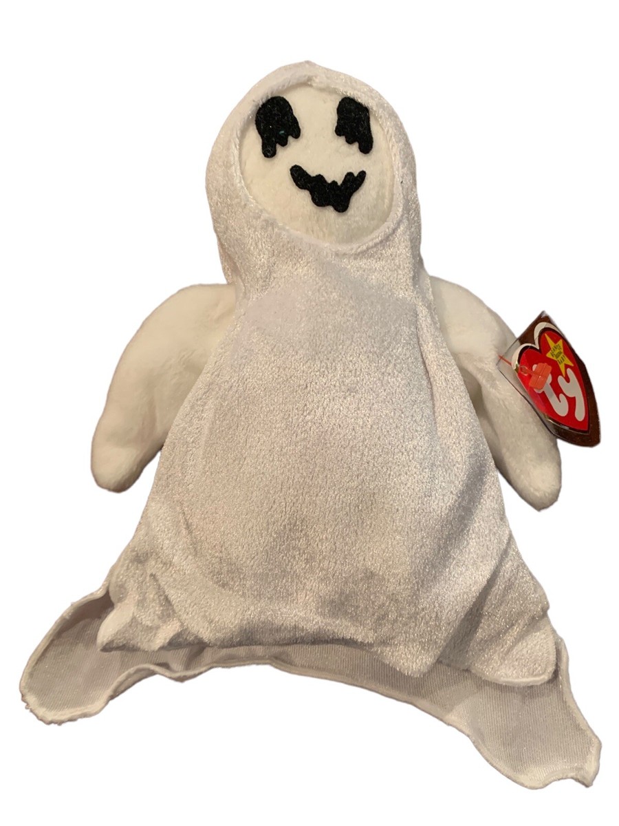 TY Beanie Baby Sheets Ghost 1999