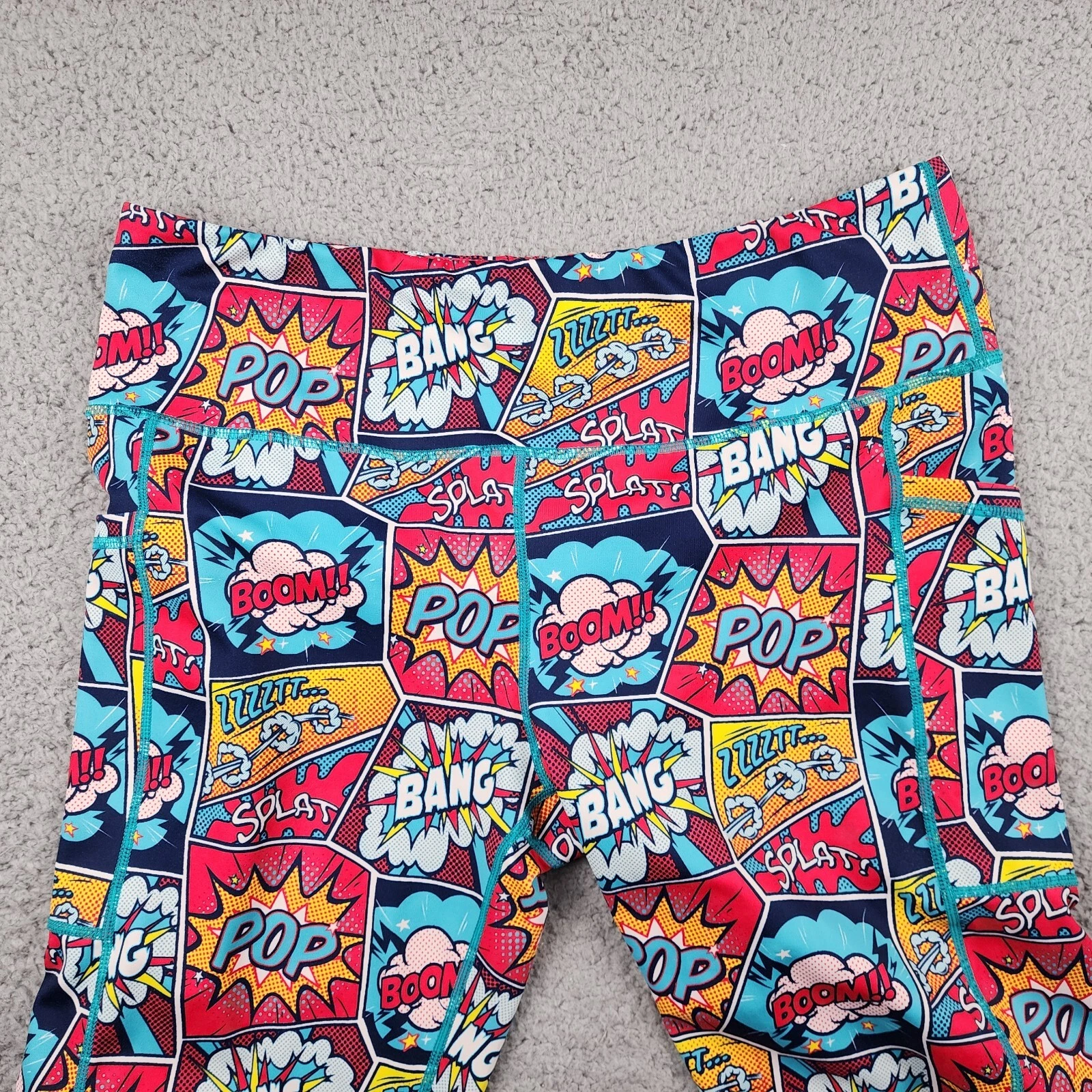 constantly-varied-gear knockout comic superhero capri squat crossfit leggings