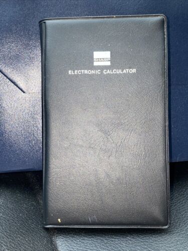 Vintage Sharp ELSI Mate EL-8149 Pocket Sized Calculator In OG Case - Picture 1 of 10