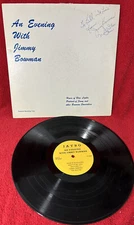 Signed An Evening With Jimmy Bowman LP Chicago jazz private label