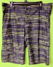 Men s Ocean Current Multicolor Board Shorts w/ Side Pockets Size 34