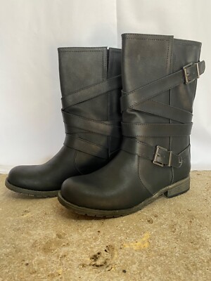 Wunderschöne Damen Biker Boots von Rocket Dog in Schwarz -A30