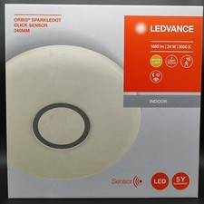 LEDVANCE ORBIS SPARKLE CLICK SENSOR LED-Deckenleuchte Bewegungsmelder 340mm