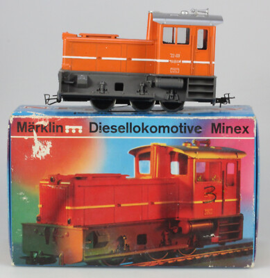 Marklin Minex #3420 Narrow Gauge Diesel Locomotive EX/BX, 1970