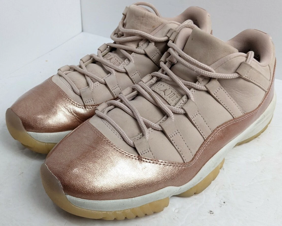 Jordan 11 rose top gold release date