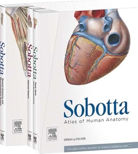 Sobotta Atlas of Human Anatomy, Package, 15th ed., English