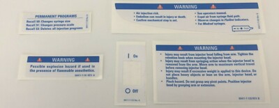 Bayer Medrad Mark V Provis label set 98411