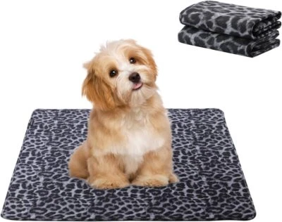 Tikaton Washable Pee Pads for Dogs 2 Pack Reusable Puppy Pads Non-Slip 18"x 24"