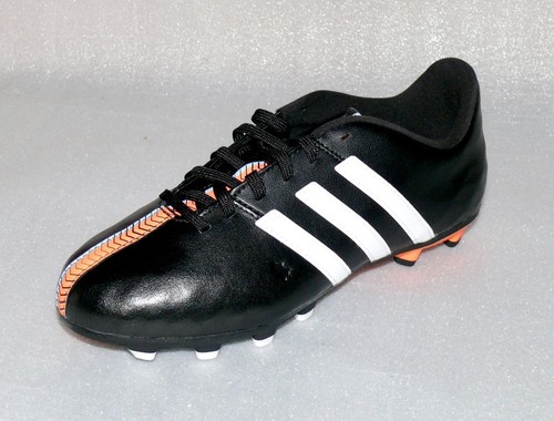 adidas B40159 11 Nova FG J Leder Fußball schuhe Soccer 38 2/3 UK5,5 Schwarz Weiß - Bild 3 von 12