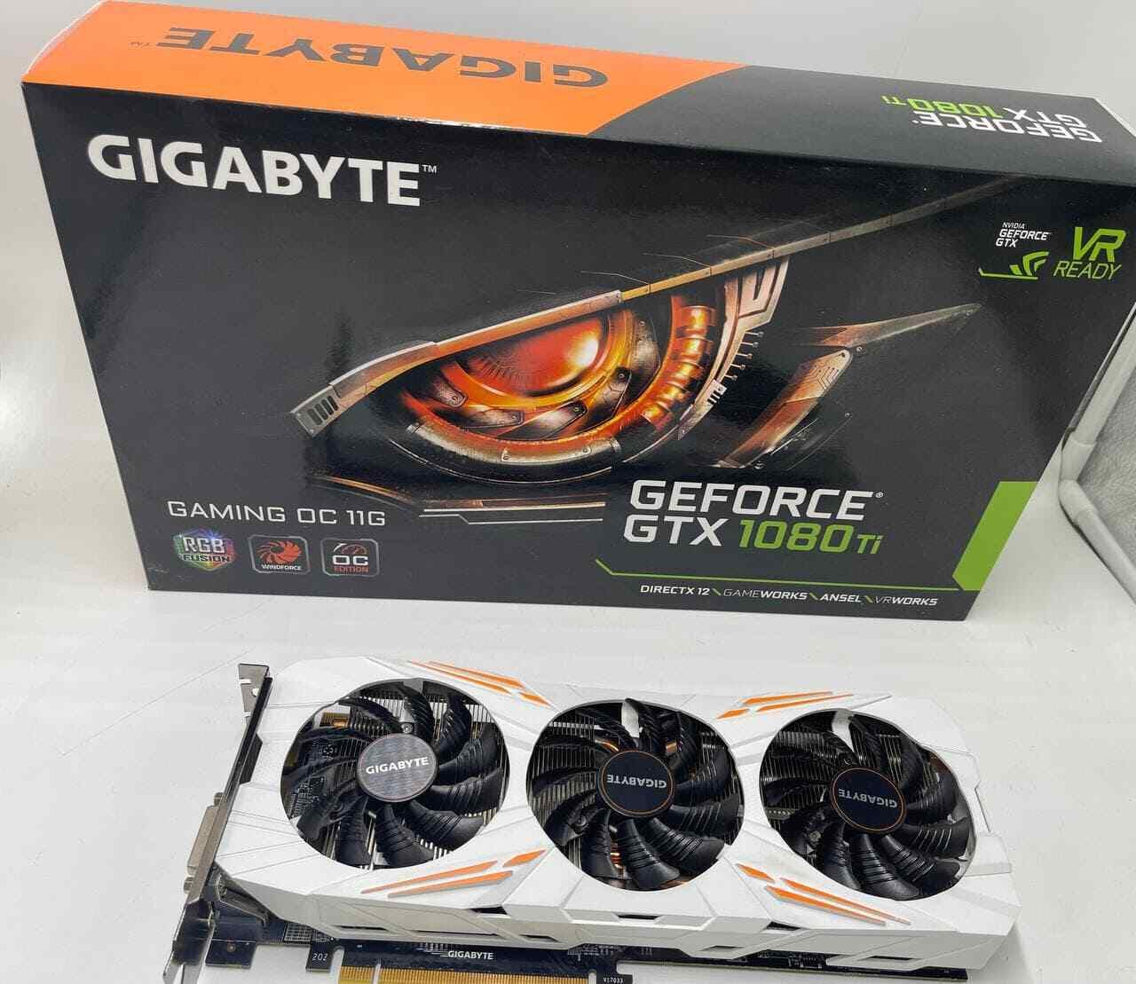 GIGABYTE GeForce GTX 1080 Ti 11GB GDDR5X Video Card GV-N108TGAMING OC-11GD