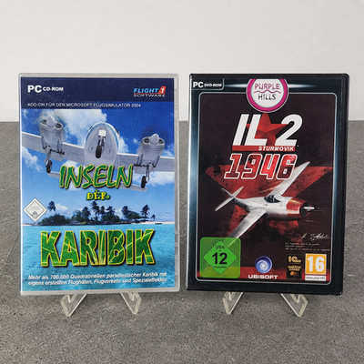 Inseln der Karibik IL-2 Sturmovik 1946 PC Flight Simulator Add-on Bundle NEU OVP
