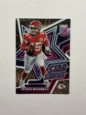 2021 Donruss Elite Patrick Mahomes Star Status Gold Jersey # 1/5