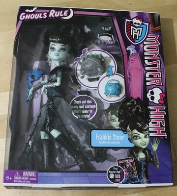 NEW/DAMAGED BOX Monster High Ghouls Rule Frankie Stein 2012