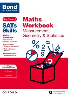 Bond SATs Skills Maths Workbook Measurement Geometry  by Andrew Baines PAPERBACK