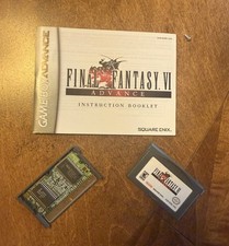 Final Fantasy VI (GBA) Authentic with Manual