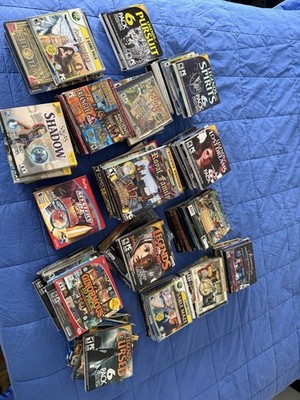 114 Piece Random PC DVD-ROM Games Lot
