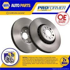 2x Brake Discs Pair Vented Front 336mm PBD8136 Proformer Set 30657301 New